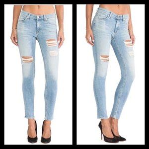 Rag & Bone The Skinny Ripped Jeans in Convoy